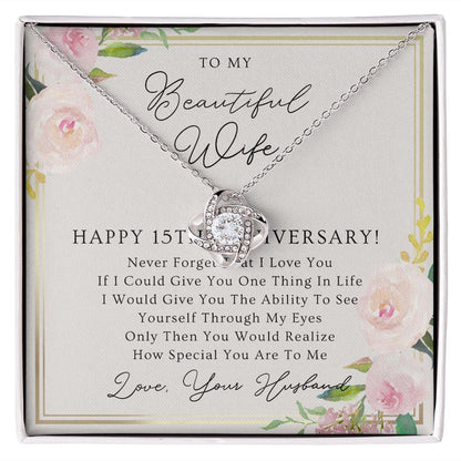 15 Year Wedding Anniversary Jewelry For Wife B09HR69FKS