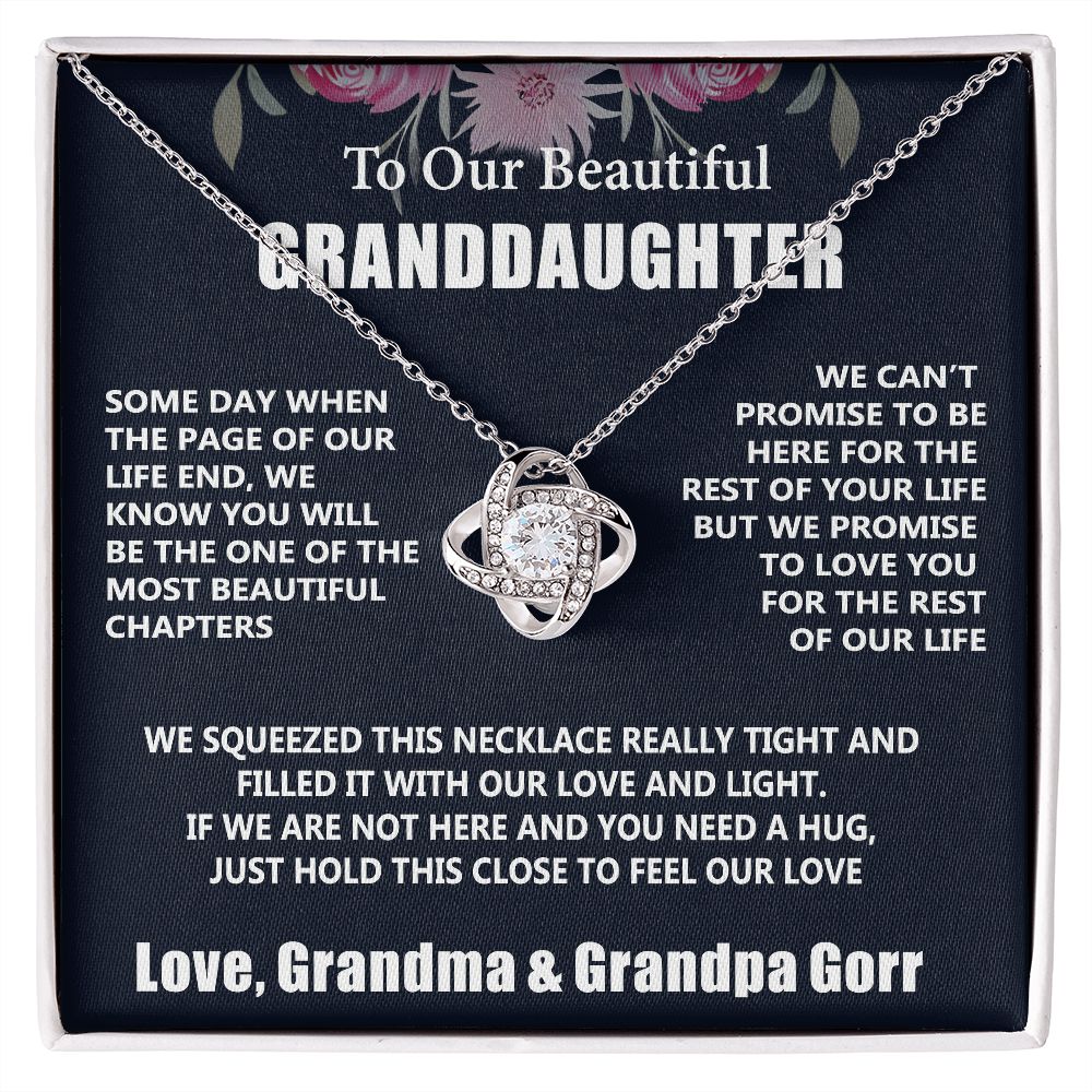 To My Granddaughter Necklace Jeanette Gorr