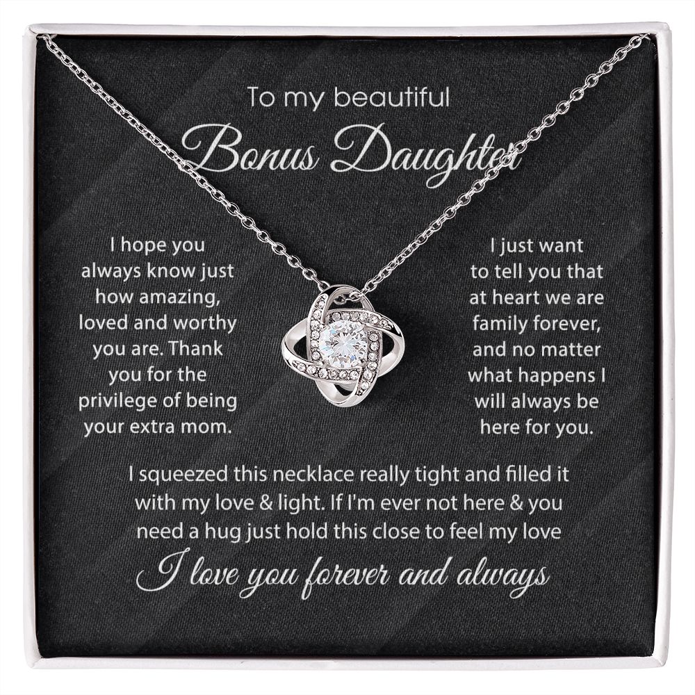 Bonus Daughter Gift, To My Bonus Daughter, Step daughter Gifts from Stepmom,  JWSN110738 B0BLP769CG