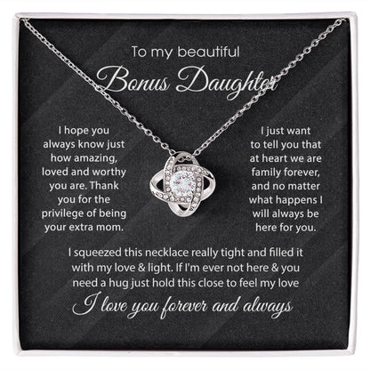 Bonus Daughter Gift, To My Bonus Daughter, Step daughter Gifts from Stepmom,  JWSN110738 B0BLP769CG