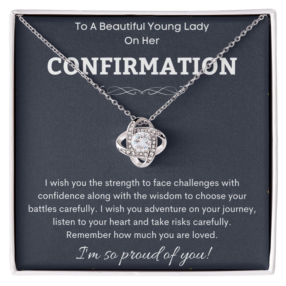 Celebrate the Confirmation with a Meaningful Gift, Confirmation Necklace Gift, Baptism Gift, Confirmation Necklace, Christian Necklace Gift, First Communion Gift, Goddaughter Gif SNJW23-280202