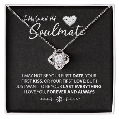 To My Beautiful Soulmate Necklace B0BLW78JX2