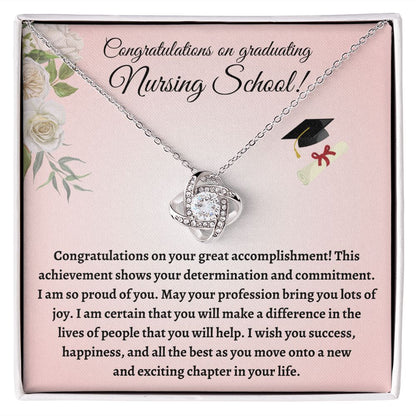 Nurse Graduation Necklace - Surprise your favorite nurse with these nurse gifts for women graduation SNJW23-030308