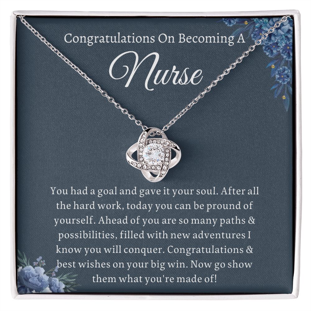 Nurse Graduation Gift - Show your appreciation with these unique nurse gifts for graduation and beyond, Graduation Necklace For Nurse, Nurse Graduate Gift, Nursing School SNJW23-030301