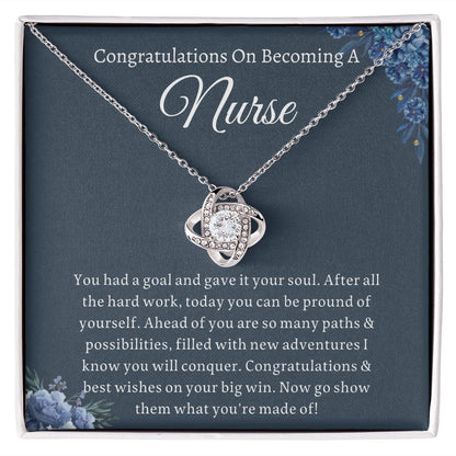 Nurse Graduation Gift - Show your appreciation with these unique nurse gifts for graduation and beyond, Graduation Necklace For Nurse, Nurse Graduate Gift, Nursing School SNJW23-030301