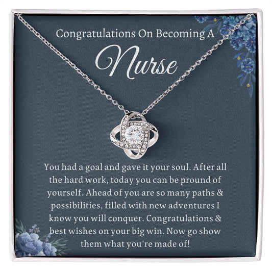 Nurse Graduation Gift - Show your appreciation with these unique nurse gifts for graduation and beyond, Graduation Necklace For Nurse, Nurse Graduate Gift, Nursing School SNJW23-030301