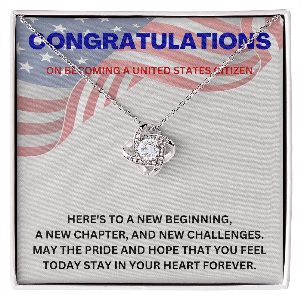 Show Off Your American Pride with Our Stylish US Citizenship Gifts Necklace for Men