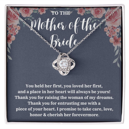 Mother of the Bride Necklace - A Timeless Keepsake for a Special Day - A Sentimental Gift for a Special Day