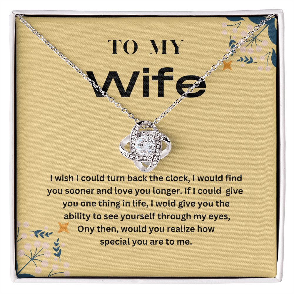 Necklace for Wife from Husband - Elegant and Stylish Jewelry for Anniversary, Valentine's Day, and More"