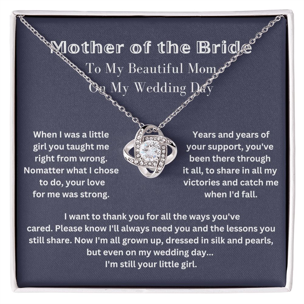 Mother of the Bride Necklace - A Stunning and Thoughtful Gift - A Timeless Keepsake for a Special Day