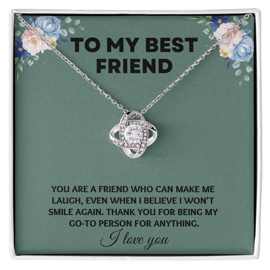 "Show Your Appreciation to Your Besties with Personalized Appreciation Gifts for Friends Necklace