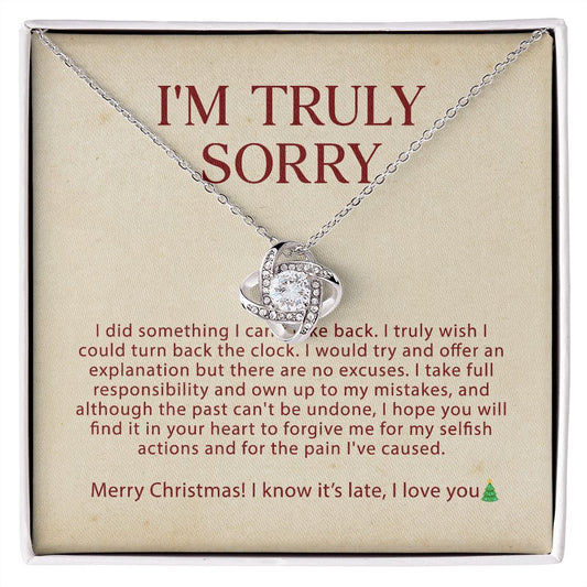 I'm Sorry Gift, Sorry Card to Libby holston