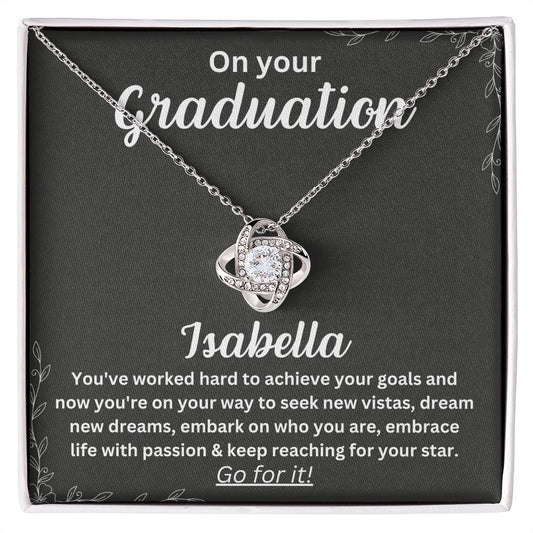 Make Your Best Friend's Graduation Day Extra Special with a Thoughtful and Unique Gift - Personalized Graduation Necklace