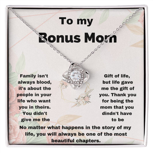 "Celebrate the Love and Bond with Your Bonus Mom with a Meaningful Necklace Gift"