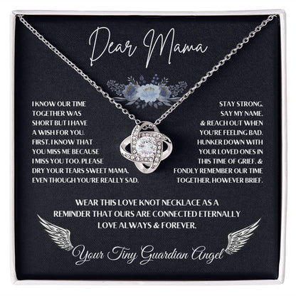 Memorial Necklace - A Tender Gift for a Mother Who Has Suffered a Miscarriage, Remembrance Gift for Mom Pregnancy Loss, Child Loss, Miscarriage SNJW23-230201