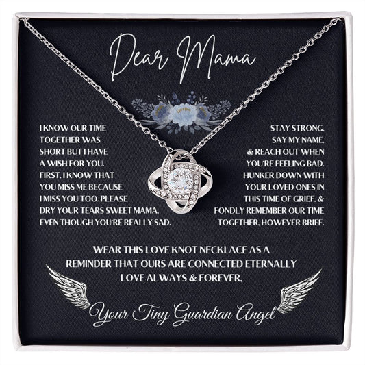 Memorial Necklace - A Tender Gift for a Mother Who Has Suffered a Miscarriage, Remembrance Gift for Mom Pregnancy Loss, Child Loss, Miscarriage SNJW23-230201