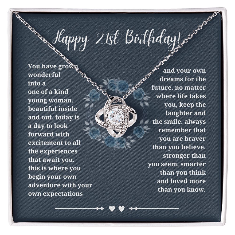 Celebrate Her Milestone: 21st Birthday Gifts That Will Make Her Day, 21st Birthday Gifts For Her, 21st Birthday Present for Daughter, Granddaughter gift SNJW23-050301