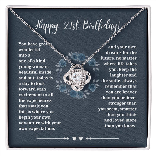 Celebrate Her Milestone: 21st Birthday Gifts That Will Make Her Day, 21st Birthday Gifts For Her, 21st Birthday Present for Daughter, Granddaughter gift SNJW23-050301