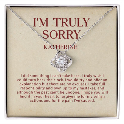 I'm Sorry Gift to Katherine
