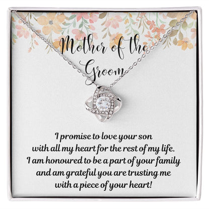 A Beautiful and Unique Gift for the Mother of the Groom - Adjustable Necklace - A Beautiful Necklace to Wear and Cherish