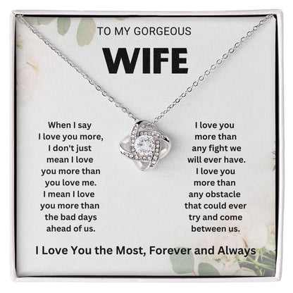 "Celebrate Your Love with a To My Wife Necklace for Your Anniversary"