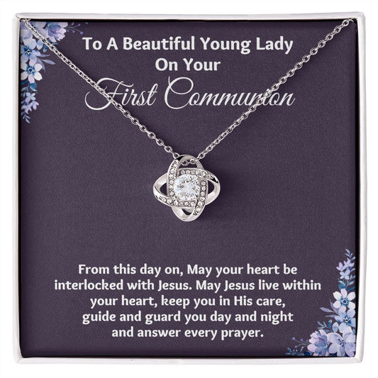 Beautiful First Communion Gifts for Girls Necklace - Meaningful for Your Daughter's Special Day"