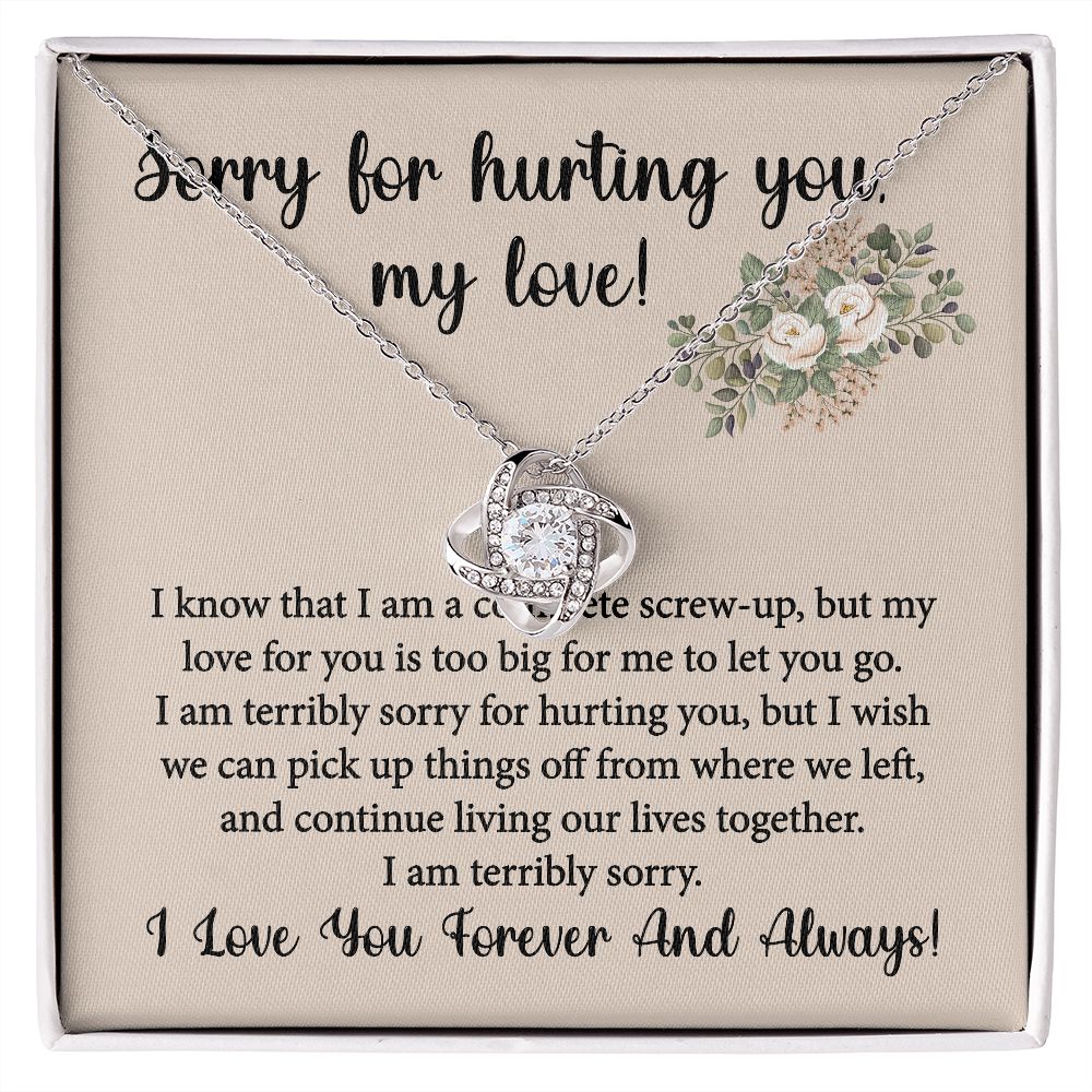 Sorry For Hurting You Necklace, Apology Jewelry JWSN110629 B0BLLX7SN8
