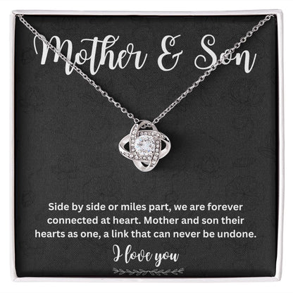 Memorable Gift for Mom from Son – Necklace with Unique Message Card