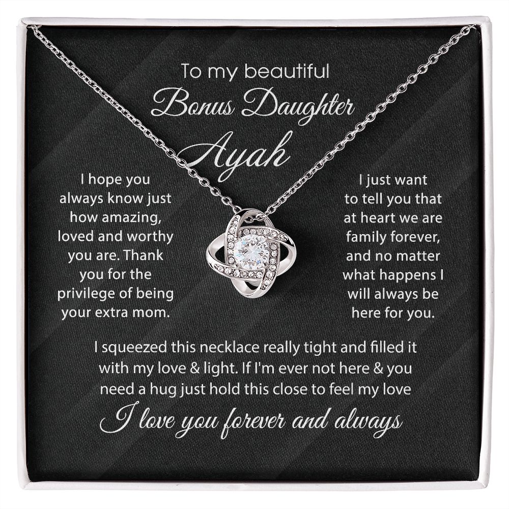 Bonus daughter Ayah