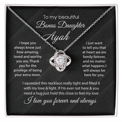 Bonus daughter Ayah