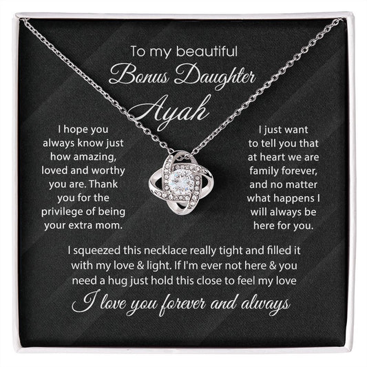 Bonus daughter Ayah