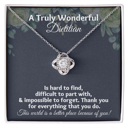 Surprise Your Beloved Dietician with a Unique Necklace on their Birthday"