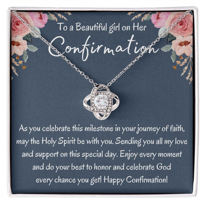 Symbolic and Inspirational Confirmation Gifts for Teenagers,Confirmation Necklace Gift, Baptism Gift, Confirmation Necklace, Christian Necklace Gift, First Communion Gift, Goddaughter Gif SNJW23-280210