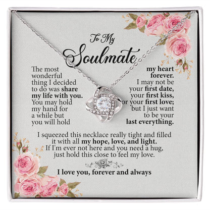 To My Beautiful Soulmate Necklace B0BPH9M6S2