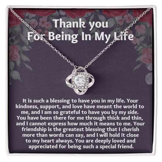 "Surprise Your Friend with a Meaningful and Unique Appreciation Gift Necklace on Their Special Day"