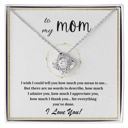 Necklace for Mom, Express Your Gratitude: Mother's Day Gift Ideas to Show Mom Your Love and Appreciation , Mothers Day Gift From Son Daughter, Mother's day gift SNJW23-170308