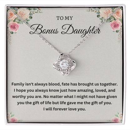 Bonus Daughter Gift, To my Bonus Daughter, Step daughter Gifts B0BLP6DKDM