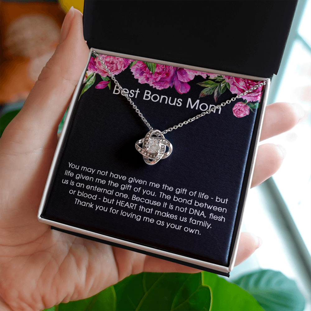 Best Bonus Mom Necklace, Step Mom Gift, Step Mom Necklace, Bonus Mom Birthday Gift