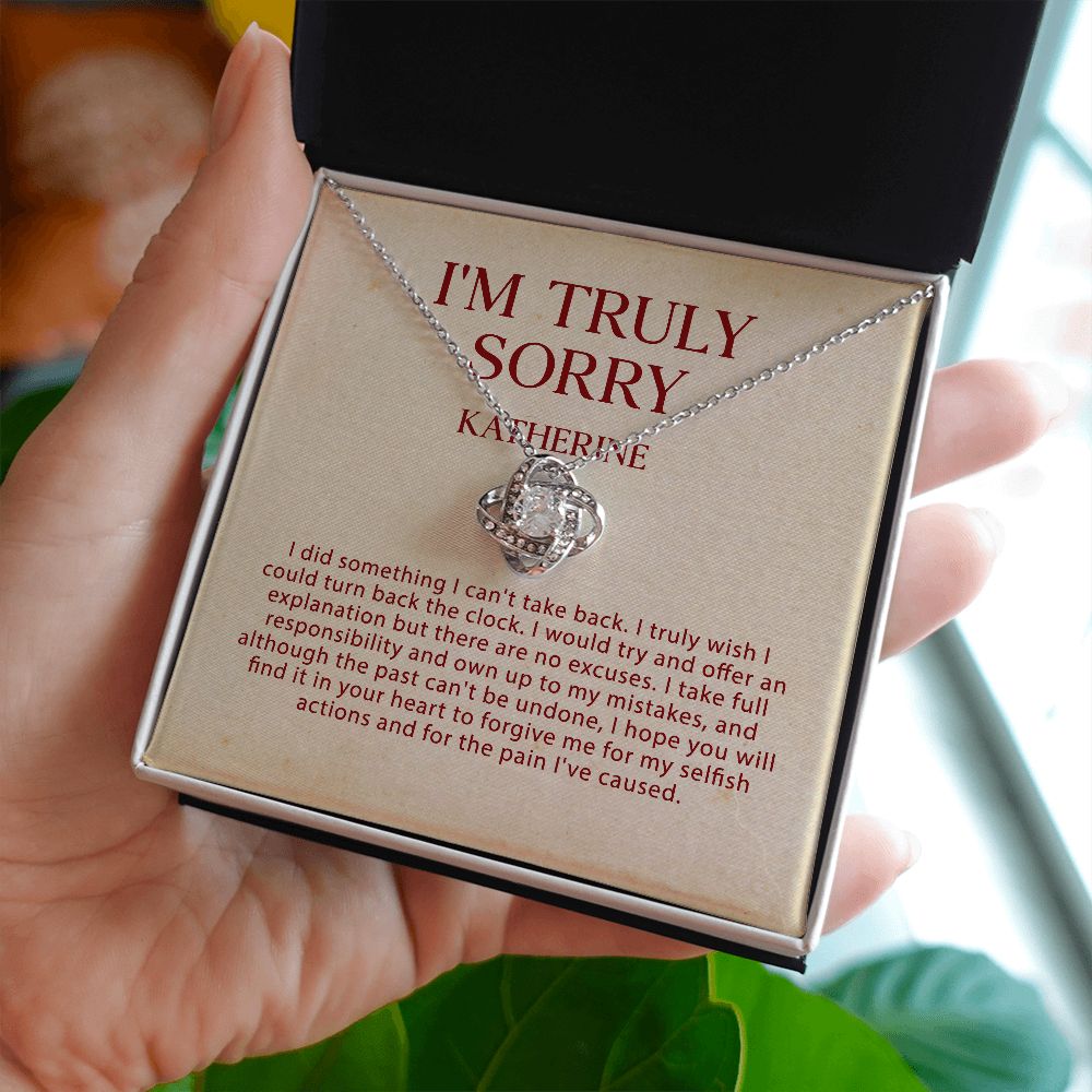 I'm Sorry Gift to Katherine