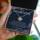 To My Beautiful Future Wife Necklace -  Thoughtful Fiancé Gift for Her- A Heartfelt Gift That Will Make Her Heart Melt