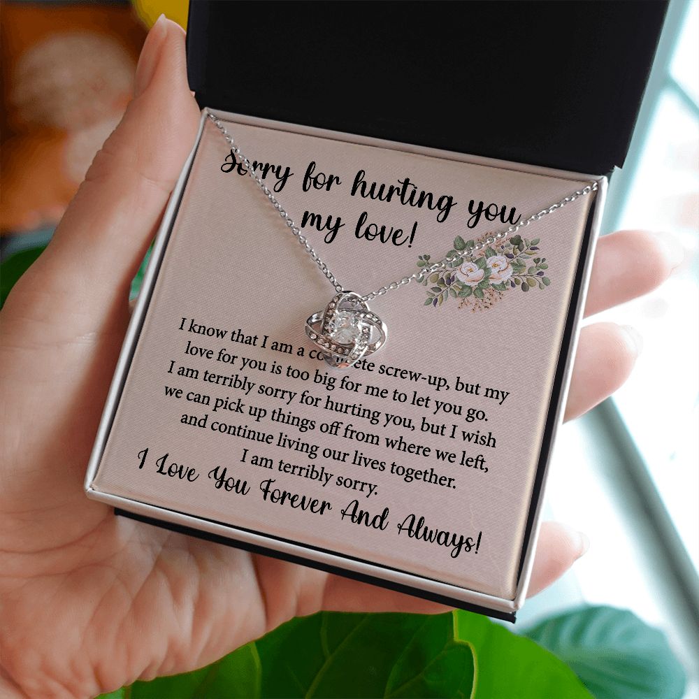 Sorry For Hurting You Necklace, Apology Jewelry JWSN110629 B0BLLX7SN8