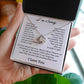 Apology Gift for Her, Love Knot Necklace, I'm Sorry Card, Forgiveness Gift, I'm Sorry Gift For Wife / Girlfriend, Gift To Say I am Sorry JWSN110626 (Custom 1312))