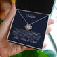 Gift For Daughter From Mom & Dad, Daughter Mother Necklace, Daughter Gift From Dad, To Our Daughter, Daughters Birthday, Grown Up Daughter JWSN-110723