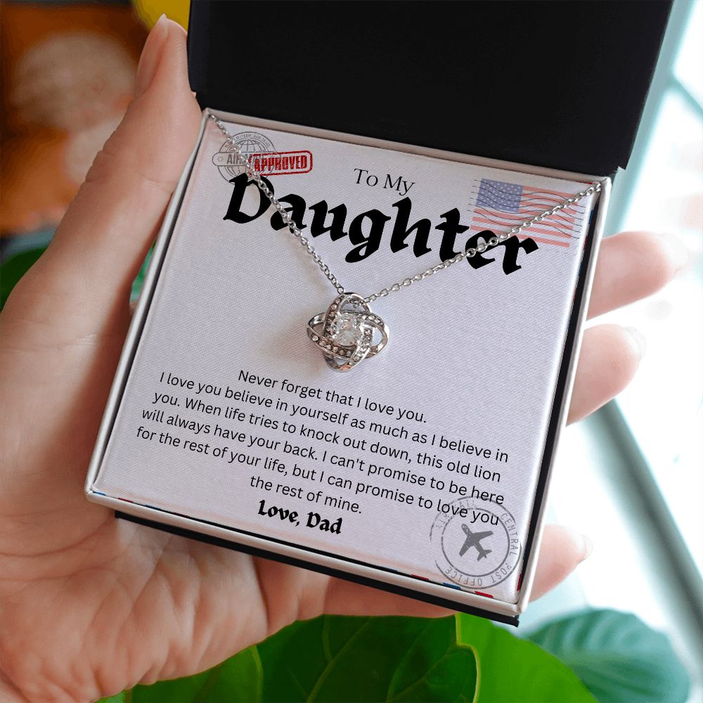 Father Daughter Necklace - My Little Princess" Necklace - A Sentimental Gift for Your Daughter