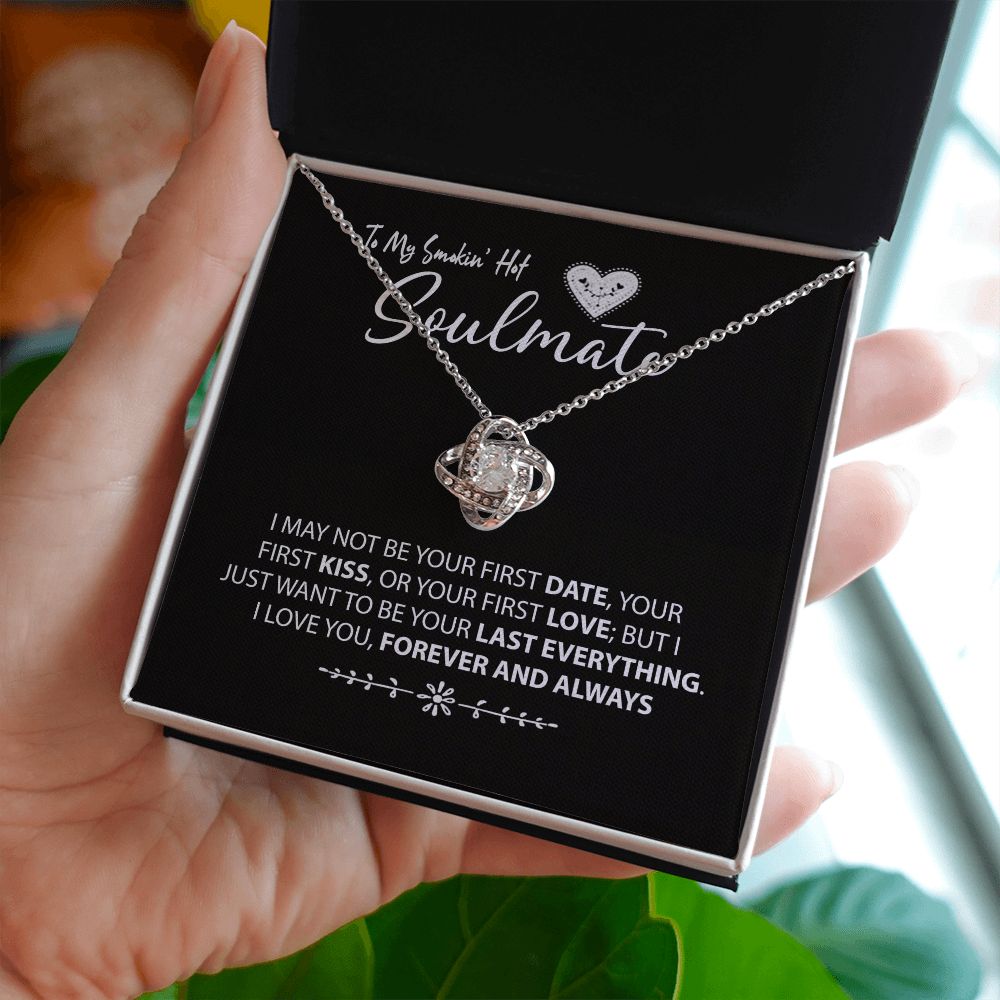 To My Beautiful Soulmate Necklace B0BLW78JX2