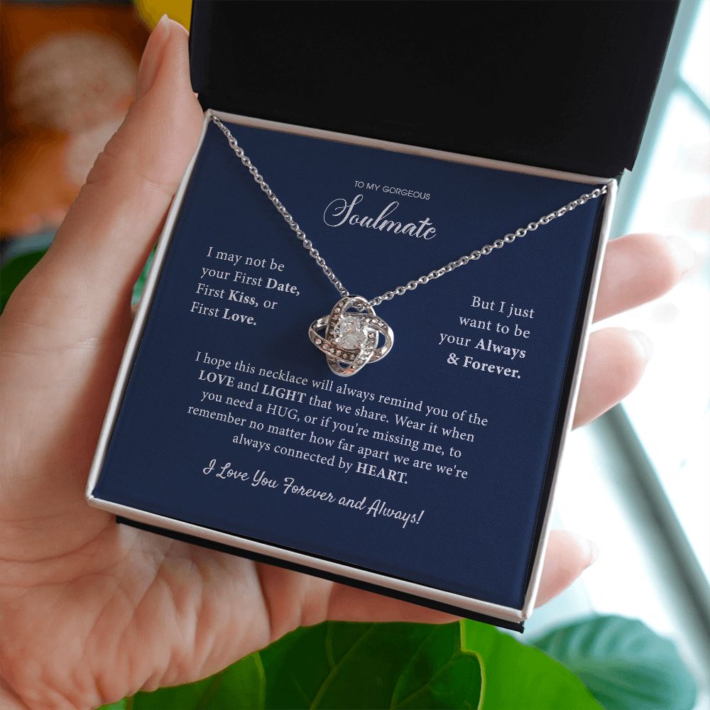 To My Soulmate necklace, Soulmate Gift, Soulmate Jewelry, Soul Mate Necklace, Jewelry Gifts For Her SNJW110913