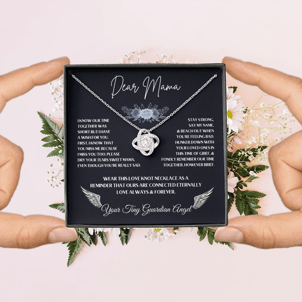 Memorial Necklace - A Tender Gift for a Mother Who Has Suffered a Miscarriage, Remembrance Gift for Mom Pregnancy Loss, Child Loss, Miscarriage SNJW23-230201