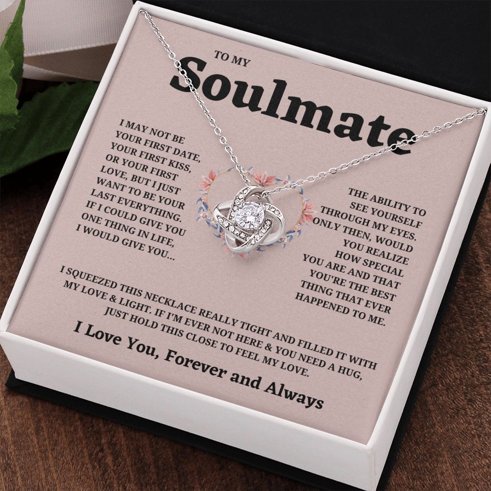 Soulmate Jewelry: Celebrate Your Eternal Love with a Beautiful Necklace, Soulmate Gift, Love Necklace Gifts Hers, Gift For Love Of My Life SNJW23-270212