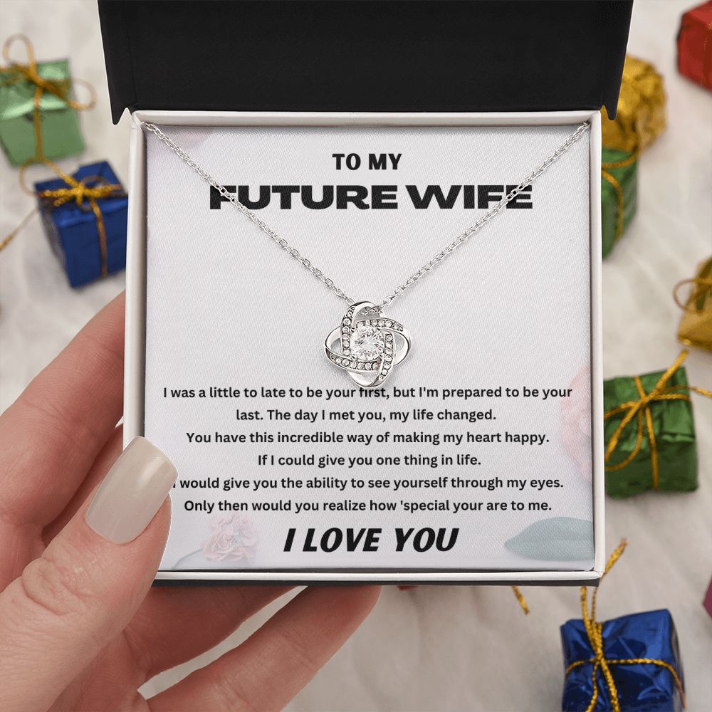 "My Forever Love" Wife Necklace - Romantic Gift for Valentine's Day, Anniversary, or Birthday - Elegant and Stylish Jewelry for Wife