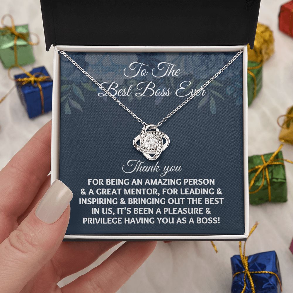 Elevate Your Boss's Day with Our Thoughtful Appreciation Gifts Necklace"